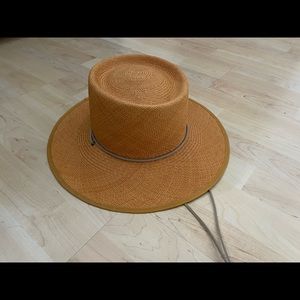 Brookes Boswell Alderman Panama Straw Hat in Autumn